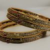 Oxidised Gold Bangles Oxidised Gold Bangles