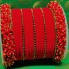 Red Velvet Bangle set