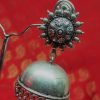 Silver Oxidised Jhumkha