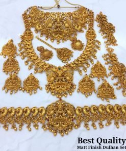 Maha Lakshmi Matte Finished Full Bridal Set