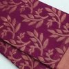 Magenta and Gold Silk Cotton Saree Magenta and Gold Silk Cotton Saree