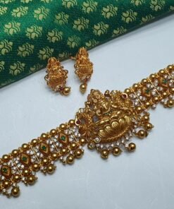 Lakshmi Matte Finished Chocker Necklace