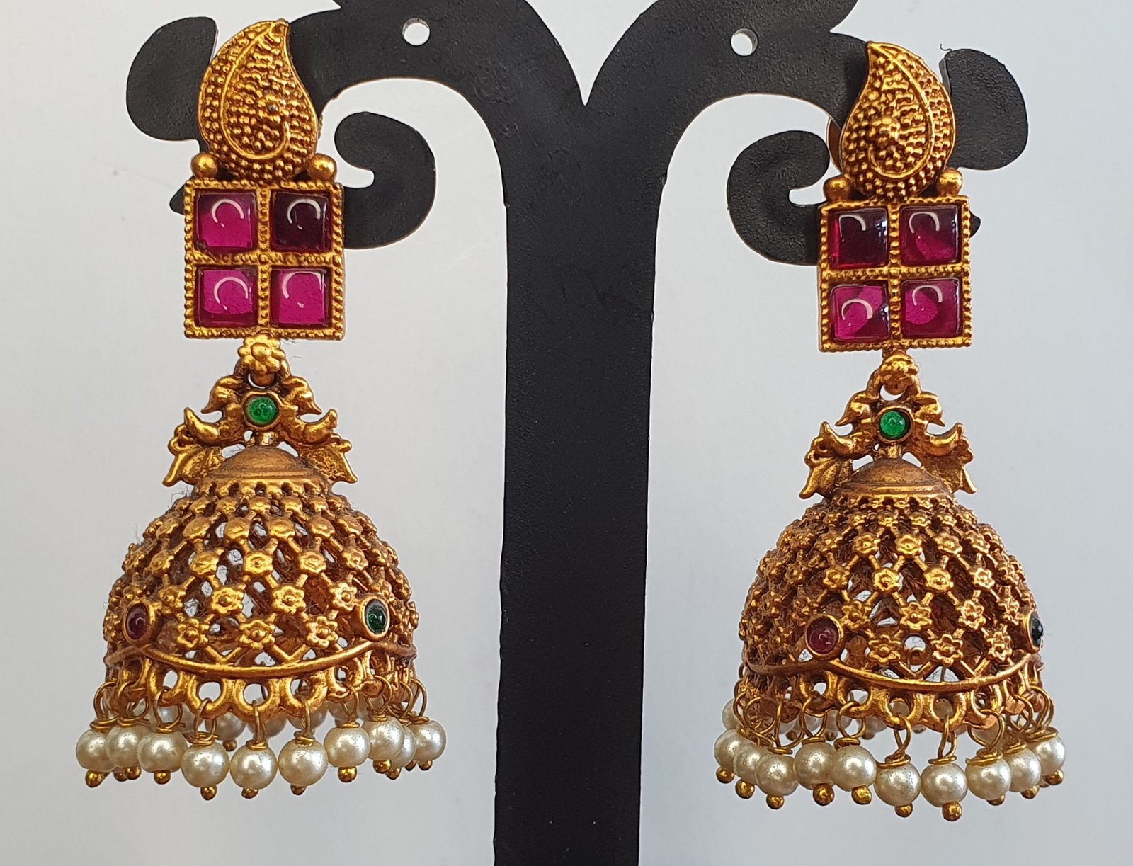 Designer Matte Finished Jhumkha Designer Matte Finished Jhumkha