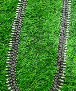 Alternative view of Traditional Mango Design Silver Oxidised Harram