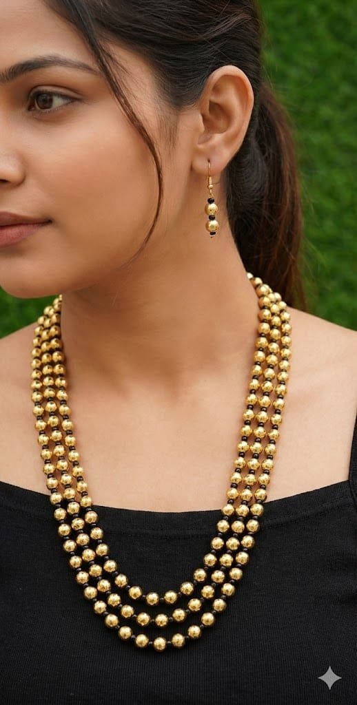 Traditional Gold Oxidised Harram Traditional Gold Oxidised Harram