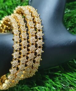 Gold Plated Bangle Set