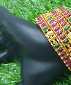 Lakshmi Matte Finished Bangle set