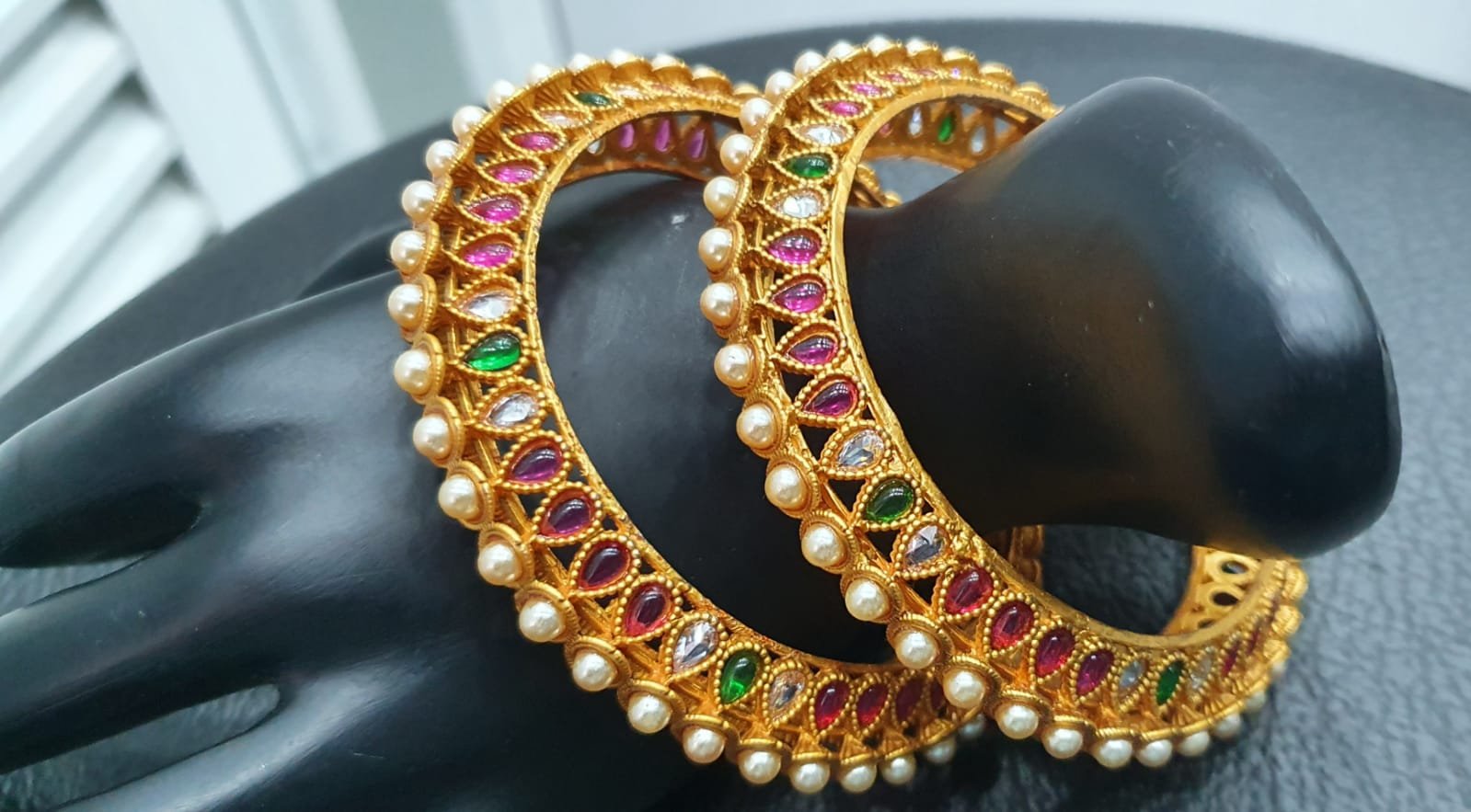 Matte Finished Bangle set