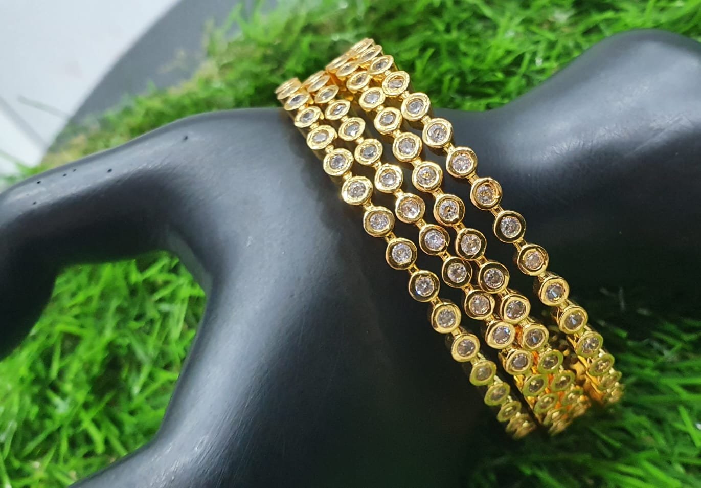 Impon Gold Plated Bangle set