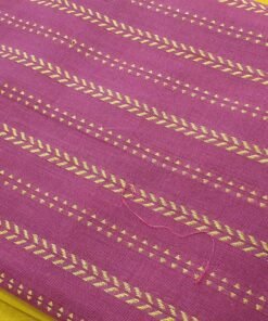 Pink and Yellow Designer Shalwar Material