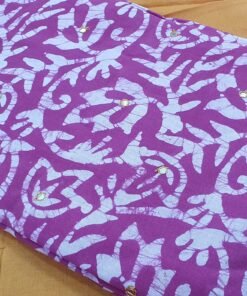 Light Purple and Butter Colour Designer Shalwar Material