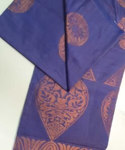 Light Shaded Purple and Gold Soft Silk Saree