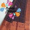 Navy Blue and Gold Silk Cotton Sarees