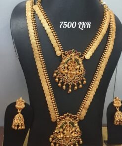 Lakshmi Multi Colour Matte Finished Semi Bridal Combo Set