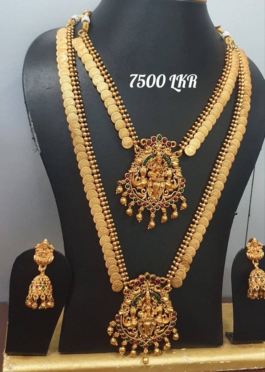 Lakshmi Multi Colour Matte Finished Semi Bridal Combo Set Lakshmi Multi Colour Matte Finished Semi Bridal Combo Set