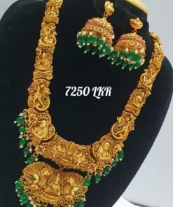 Lakshmi And Peacock Multi Colour Matte Finished Harram