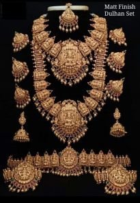 Matte Finished Full Bridal Set