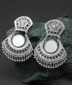 Oxidised Silver Earrings