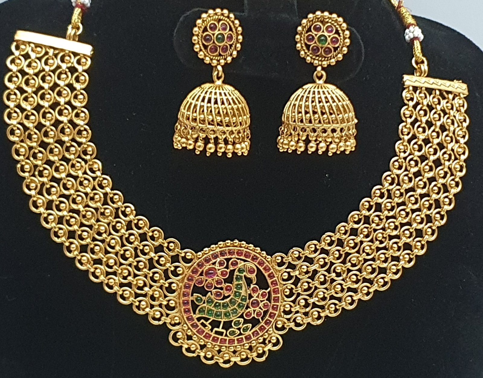 Gold Matte Finished Necklace Gold Matte Finished Necklace