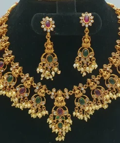 Alternative view of Lakshmi Designer Matte Finished Necklace