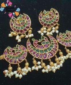 Moon Designer Matte Finished Necklace