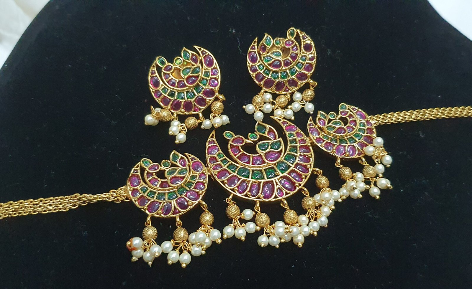 Moon Designer Matte Finished Necklace Moon Designer Matte Finished Necklace