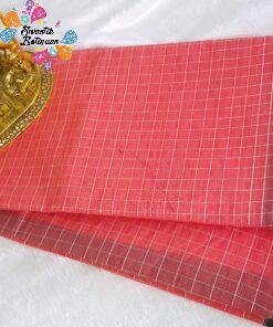 Light Pink and green Silver Silk Cotton Saree Light Pink and green Silver Silk Cotton Saree