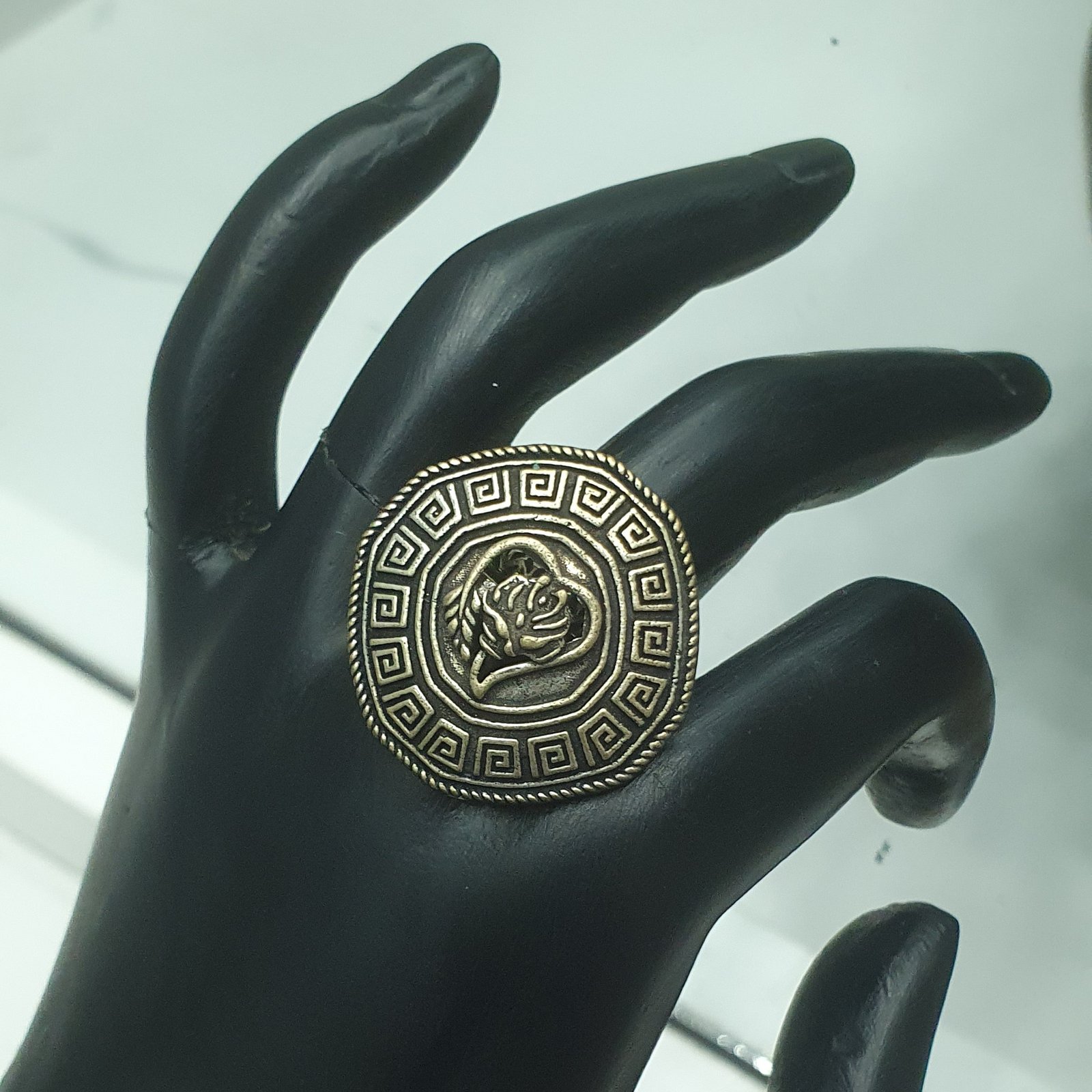 Oxidized Gold Ring Oxidized Gold Ring