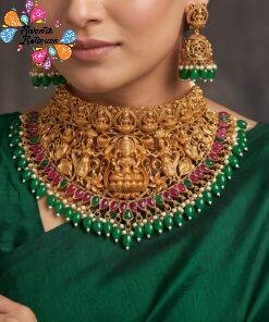 Lakshmi Designer Matte Finished Necklace