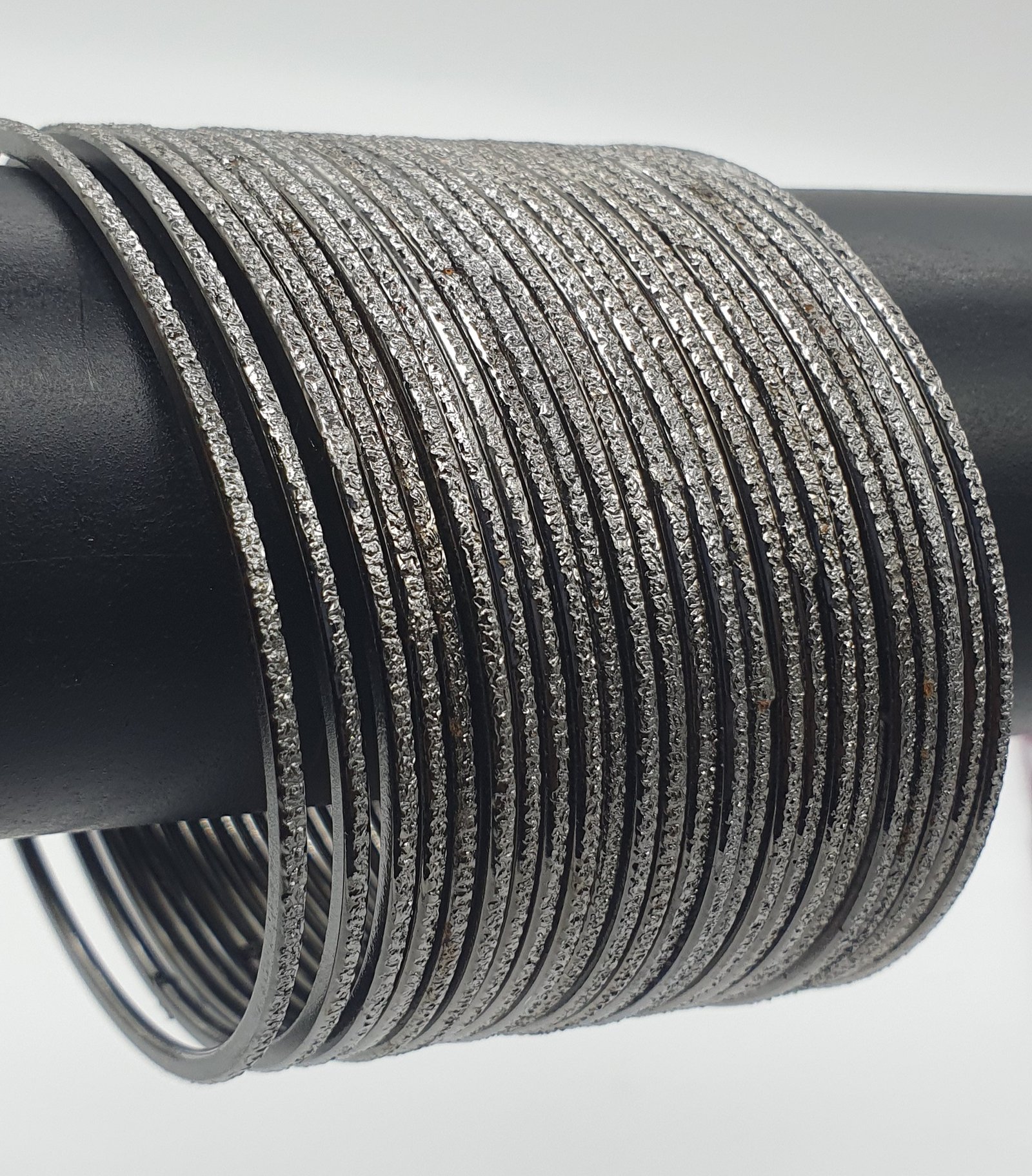 Oxidized Black Silver Bangles Oxidized Black Silver Bangles