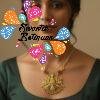Multi Colour Lakshmi Designer Micro Plated Chain With Pendant Set