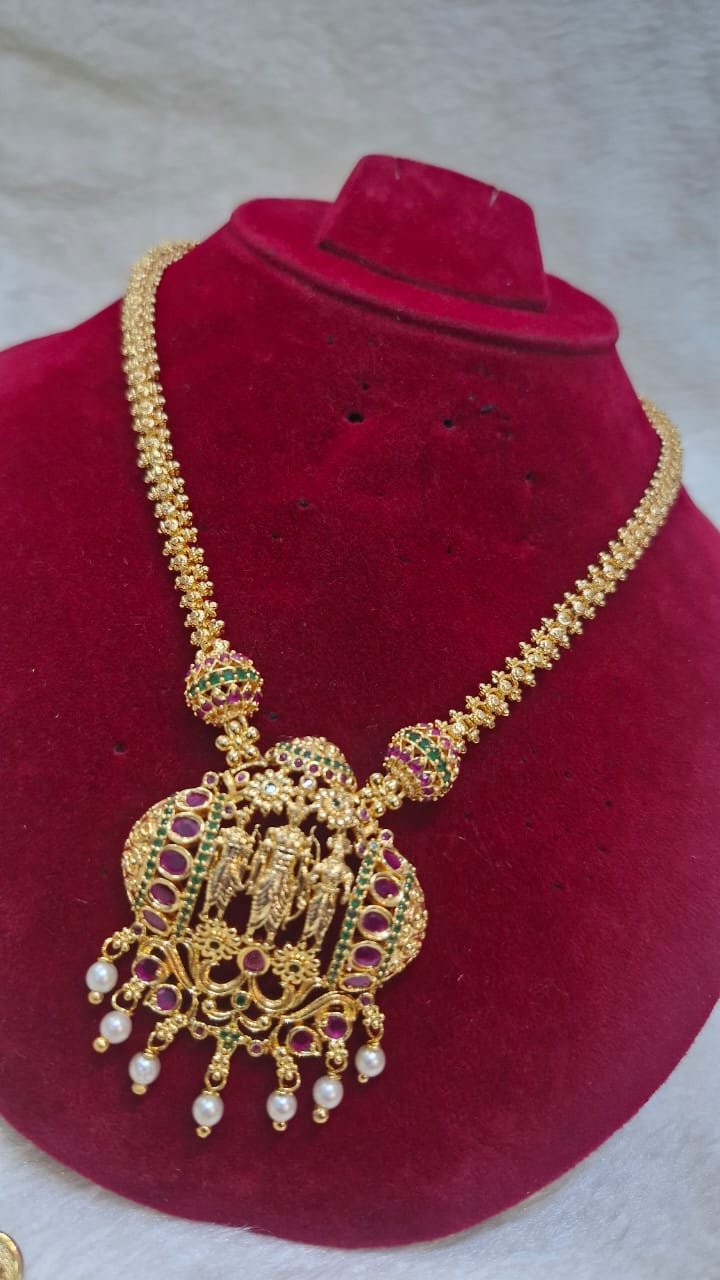 Pink And Green Stone Micro Plated Jewelry Pink And Green Stone Micro Plated Jewelry - Image 3