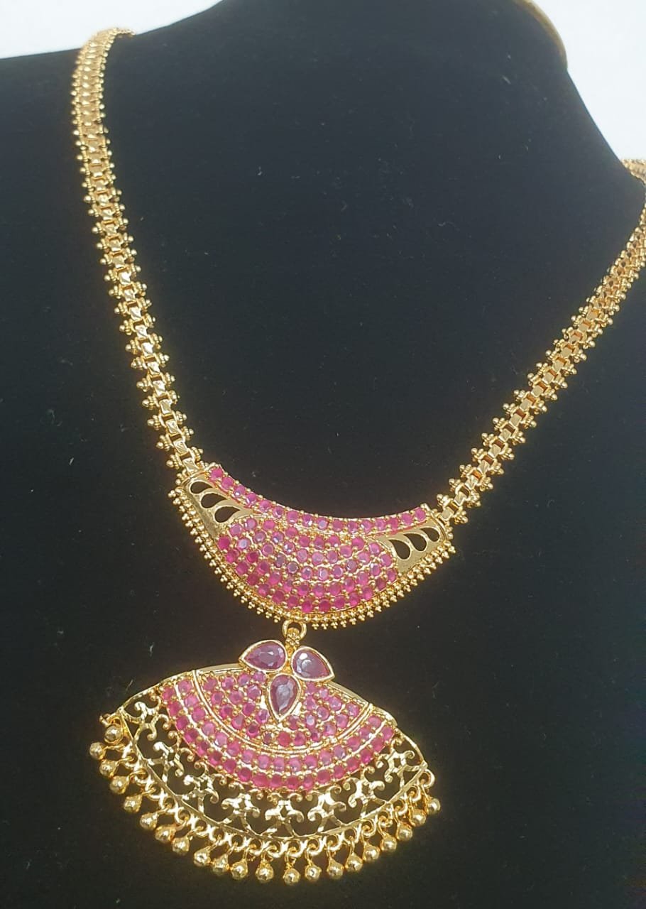 Pink Stone Micro Plated Jewelry Pink Stone Micro Plated Jewelry