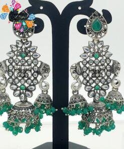 Oxidised Silver Earrings Oxidised Silver Earrings