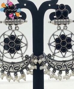 Oxidised Silver Earrings Oxidised Silver Earrings