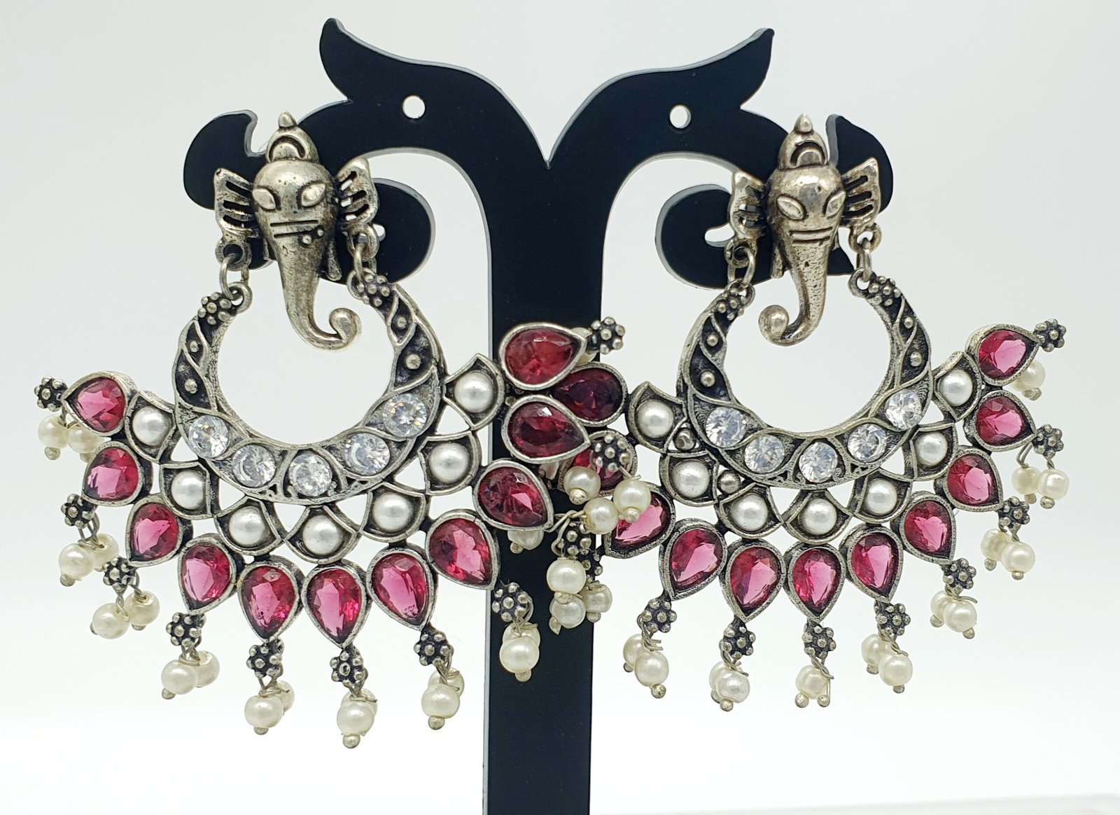 Oxidised Silver Earrings Oxidised Silver Earrings