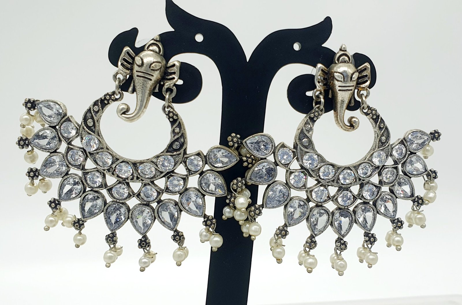 Oxidised Silver Earrings Oxidised Silver Earrings