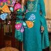 Silk Cotton Embroidery Designer Shalwar Suits