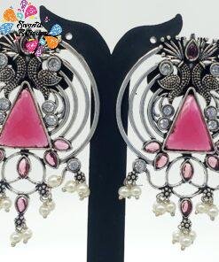 Oxidised Silver Earrings Oxidised Silver Earrings