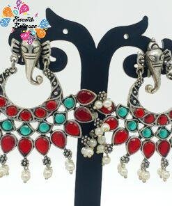 Oxidised Silver Earrings Oxidised Silver Earrings