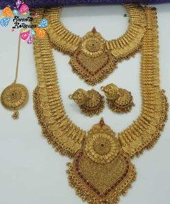 Matte Finished Semi Bridal Combo Set