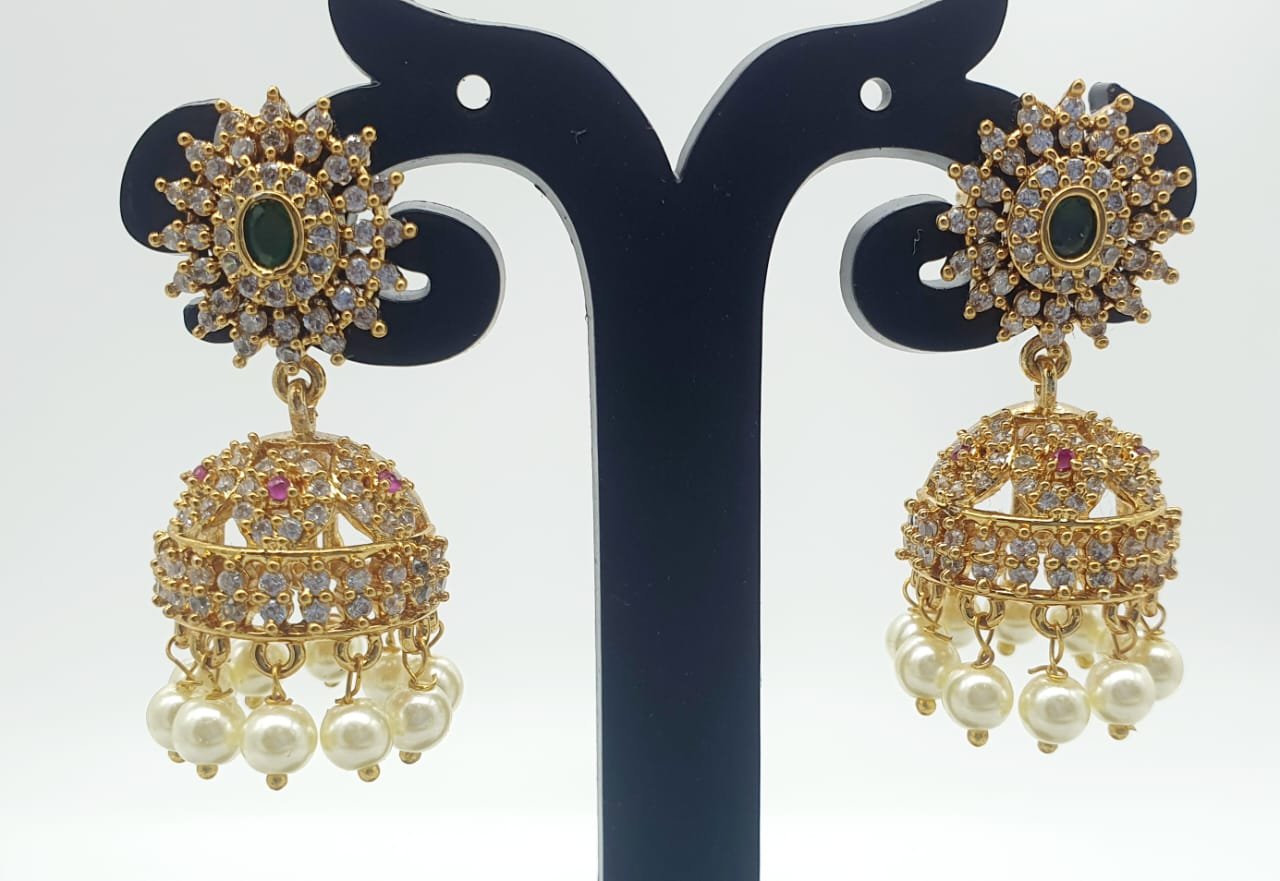 AD Stones Jhumkha AD Stones Jhumkha