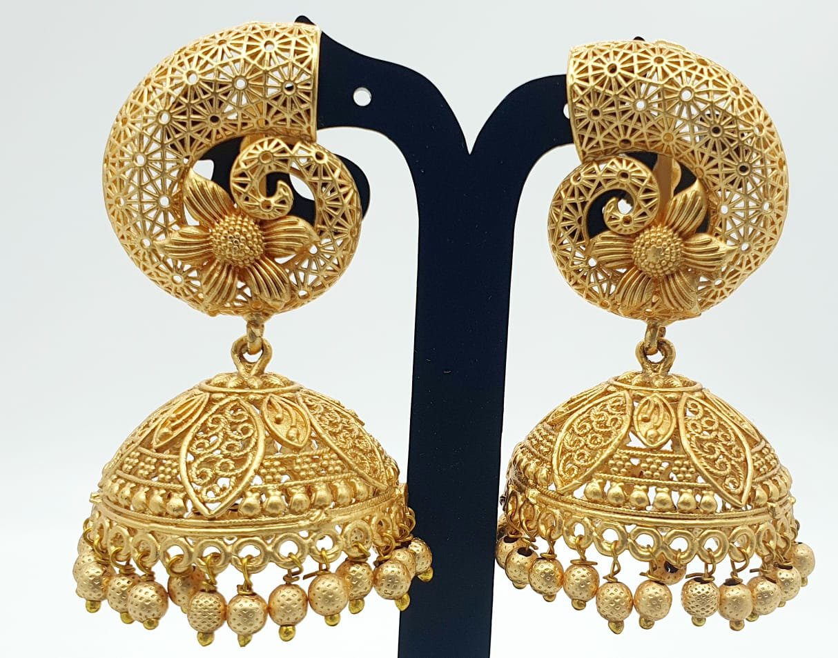 Matte Finished Jhumka