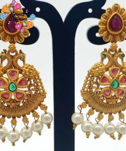 Matte Finished Earrings