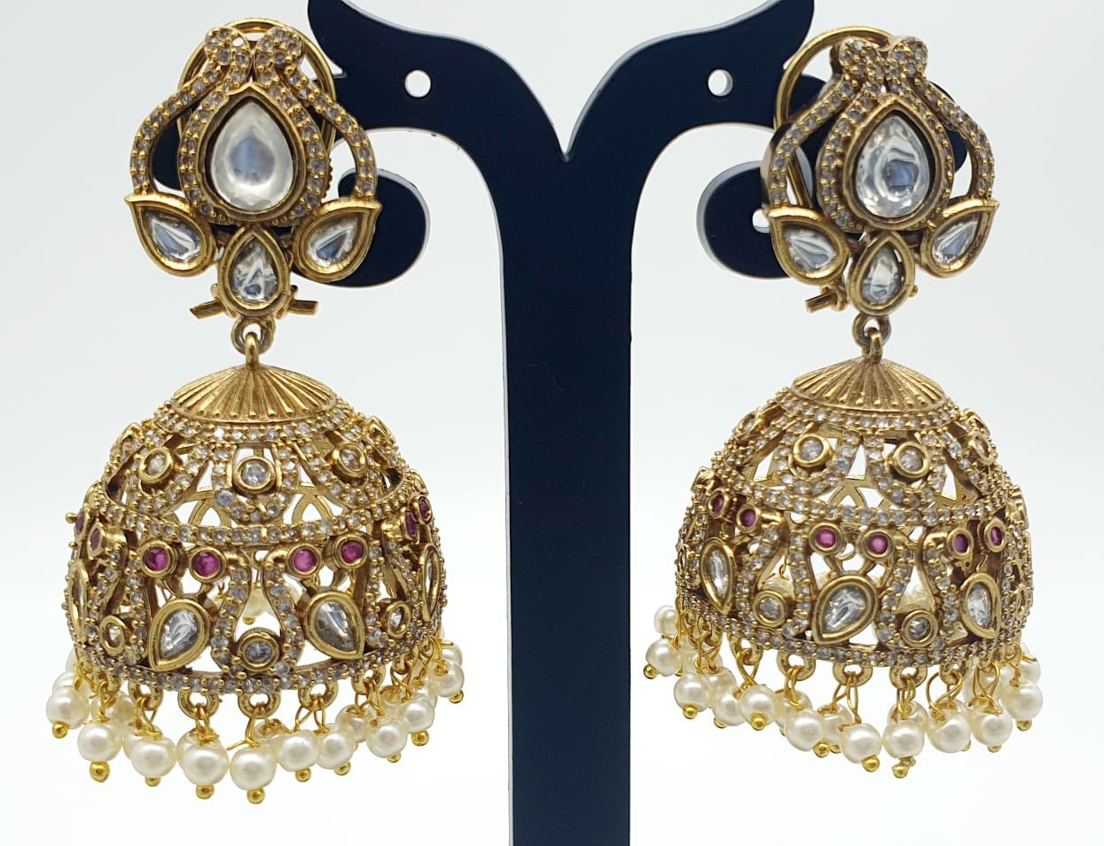 AD Stones Jhumkha AD Stones Jhumkha - Image 2