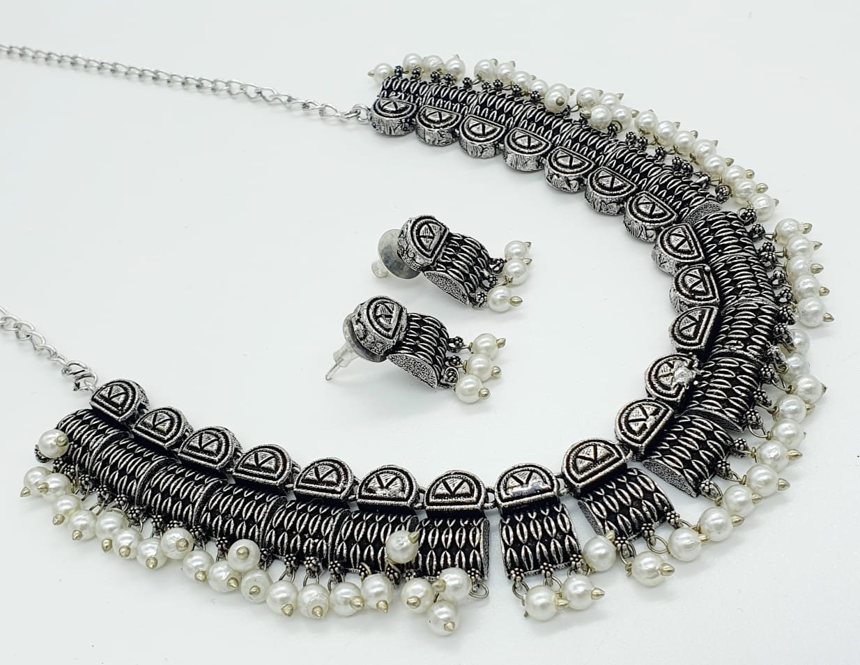 Oxidised Necklace Oxidised Necklace - Image 2