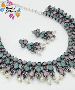 Oxidised Necklace