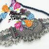 Peacock Designer Oxidised Chocker Necklace