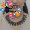 Flower Designer Oxidised Necklace Flower Designer Oxidised Necklace