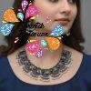 Peacock Designer Oxidised Necklace